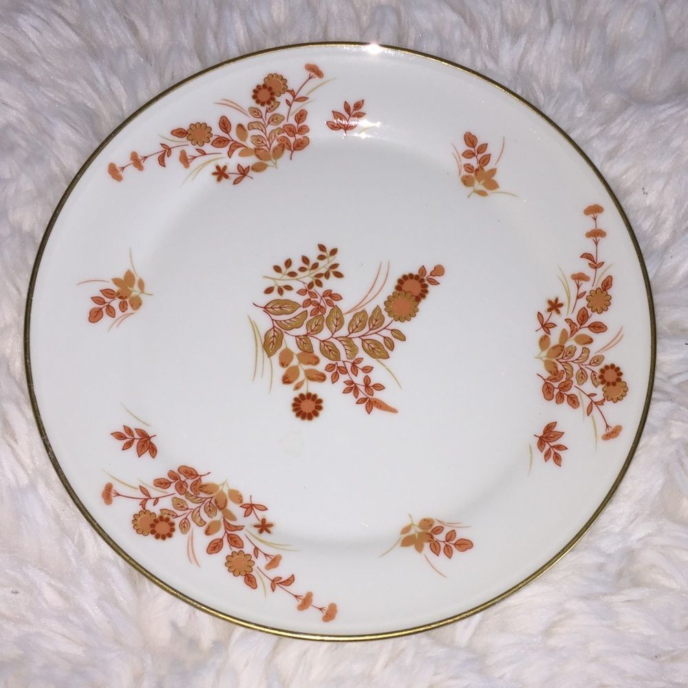 Eastwind by Mikasa Bread and Butter Plate Bone China Rust